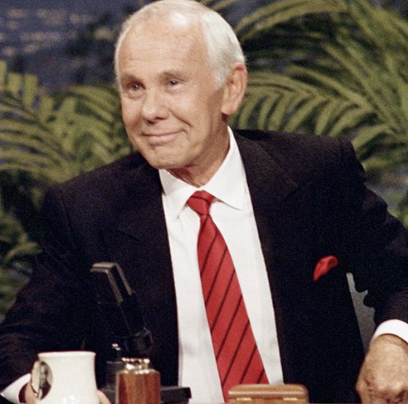 Johnny Carson on “The Tonight Show”.